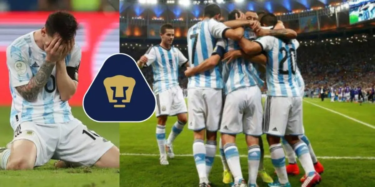 Un jugador albiceleste se enfrentó a Pumas en CU y no salió bien librado