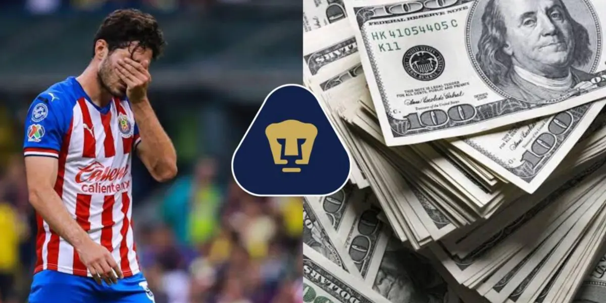 Un jugador salido de la cantera auriazul fue refuerzo de chivas, ahora las cabras no saben como deshacerse de el