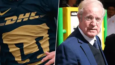 Uniforme de Pumas y José Ramón Fernández