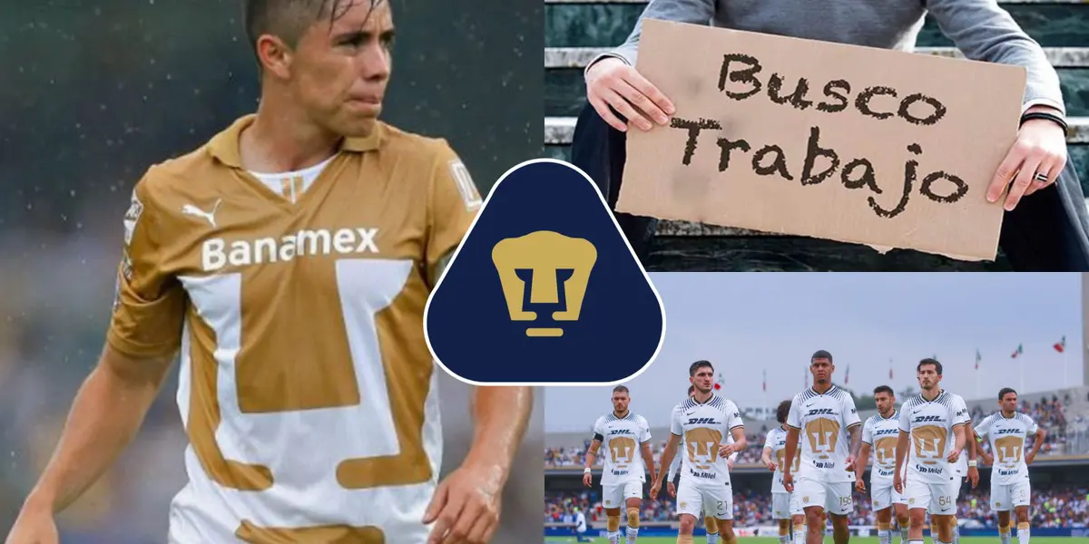 Uno de los futbolistas más ganadores con el equipo felino que se quedó sin club