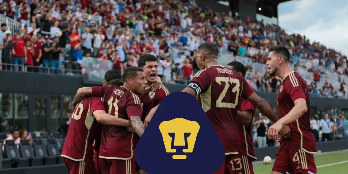 Venezuela en la Copa América con escudo de la Copa América