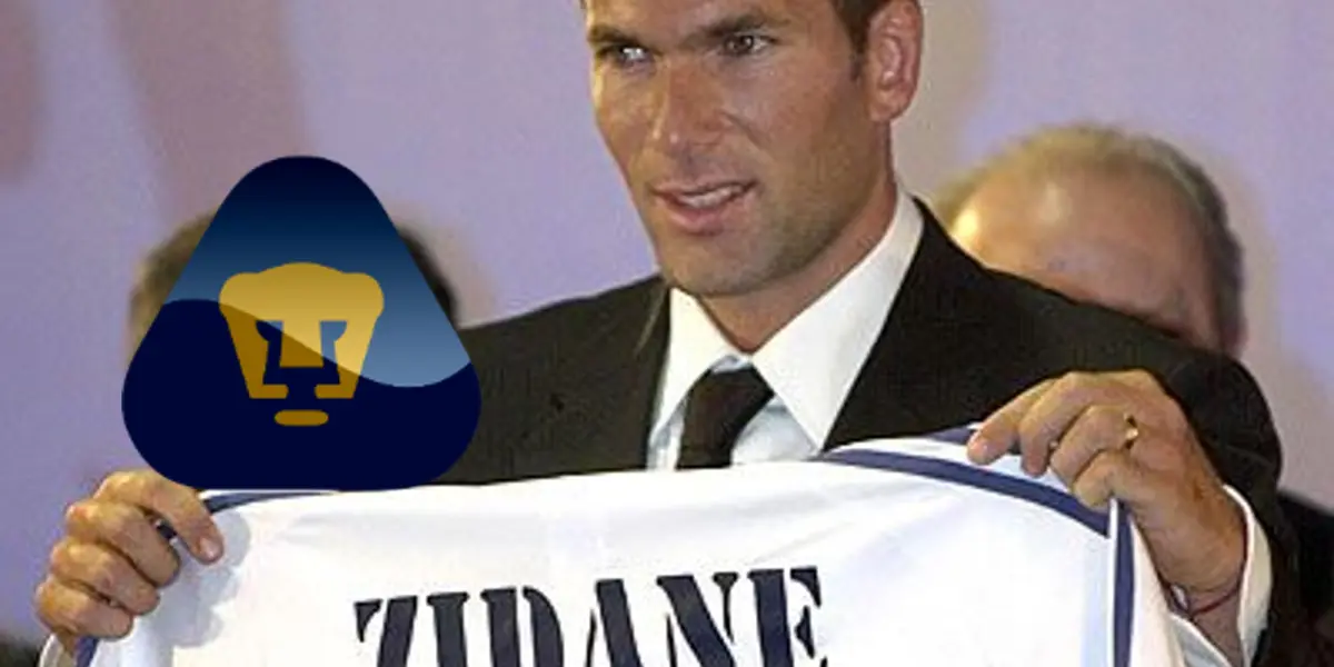 Zidane presentado con el Real Madrid (Fuente: ESPN)