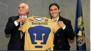 Francisco Palencia presentado como entrenador de los Pumas (Fuente: Pumas)