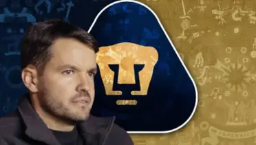 Nicolás Larcamon dirigiendo un juego de Necaxa (Fuente: Mexsports)